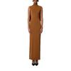 Spot Women's Clothing New Turtleneck Sleeveless Hip Skirt Halter Cape Design Sexy European and American Dress Women