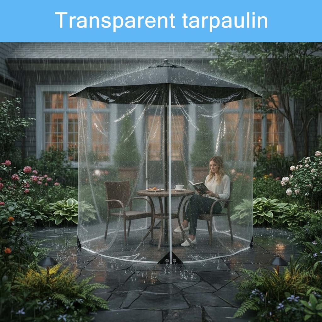 Prelată PVC Transparentă 250 g/m², Prelată PVC Transparentă Impermeabilă Rezistentă
