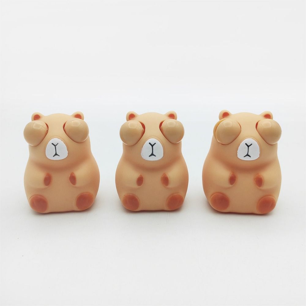 Pinch Kneading Squeeze Sensory Toys Vinyl Cartoon Capybara Knead Toy Children Toys