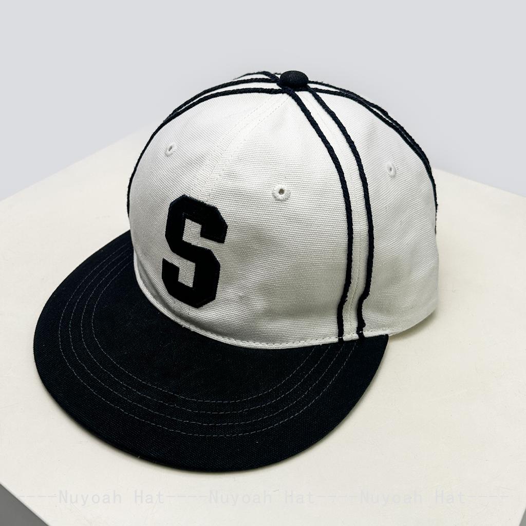 And Women Vintage Embroidered Letter Prints Unicorn Baseball Caps Sun Protection Personalized All-Match Flat Brim Peaked Hats Fashion Korean Style