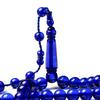 Blue Tasbih Islam Rosary Muslim Eid Gift 33 Prayer Beads Man Misbaha Saudi Fashion Jewelry 10mm Round Tesbih Sibha