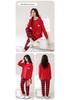 100% Cotton Women's Red Pajamas - Spring/Fall Wedding Year of the Rat Long Sleeve Plus Size Set