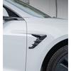 For Tesla Model 3/Y/3 Highland/Y Juniper Fender Decorative Side Camera Protective Cover Multiple Color Options ABS Auto Parts