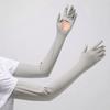 Non-slip Long Sleeve Sun Protection Sunscreen Sleeve Gloves Breathable Summer Arm Cover  Women