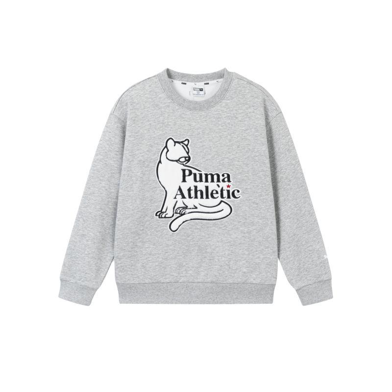 PUMA Kids Sweatshirts Crew Neck Thickened 353425121204-00502 110