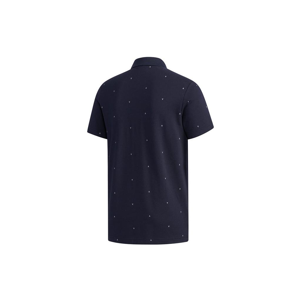 adidas Polo Shirts Men's Navy Blue Polo Collar Moderate Straight Fit DY8707