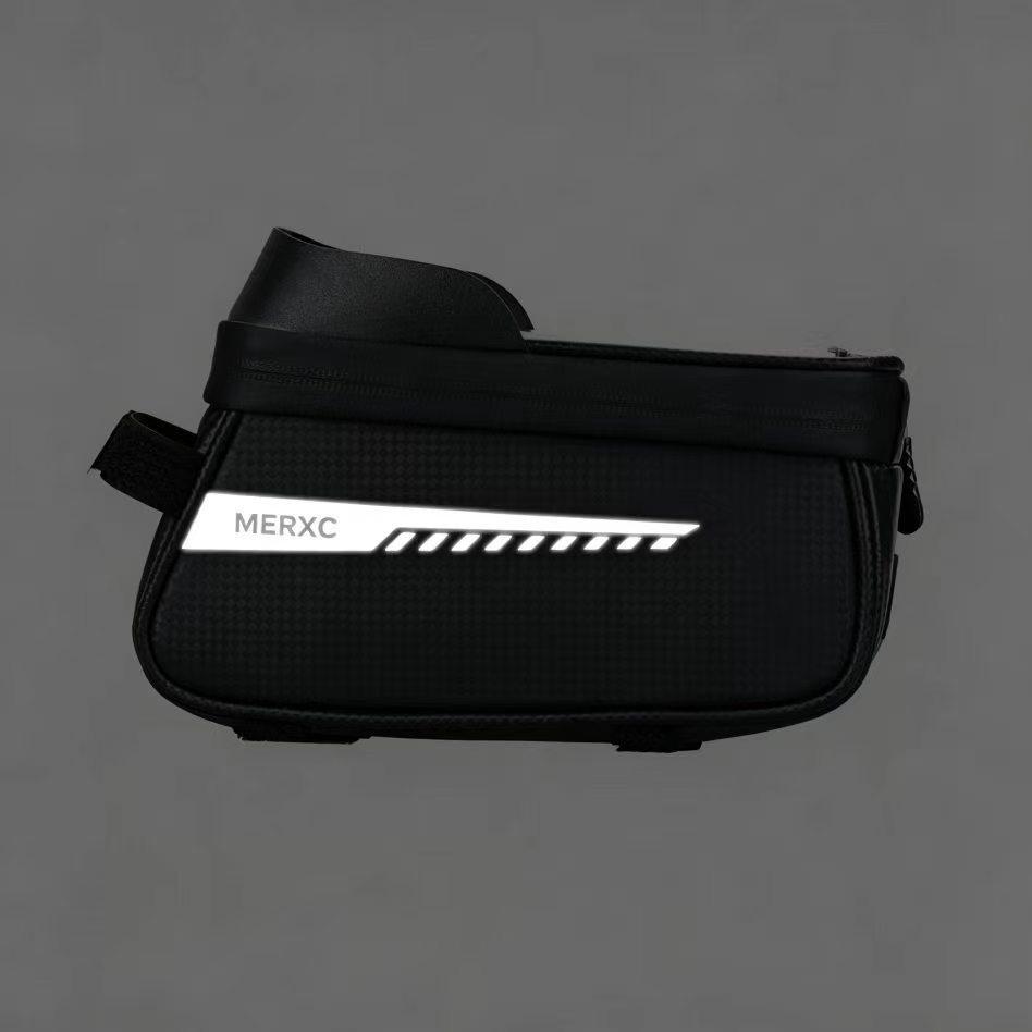 Wasserdichte Fahrrad-Vorderrad-Rahmen-Handytasche mit Touchscreen