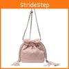 Chic High-end Feel Shoulder Bag Women 2023 New Winter Fashion Rhombus Chain Bucket Bag Single Shoulder Bag
