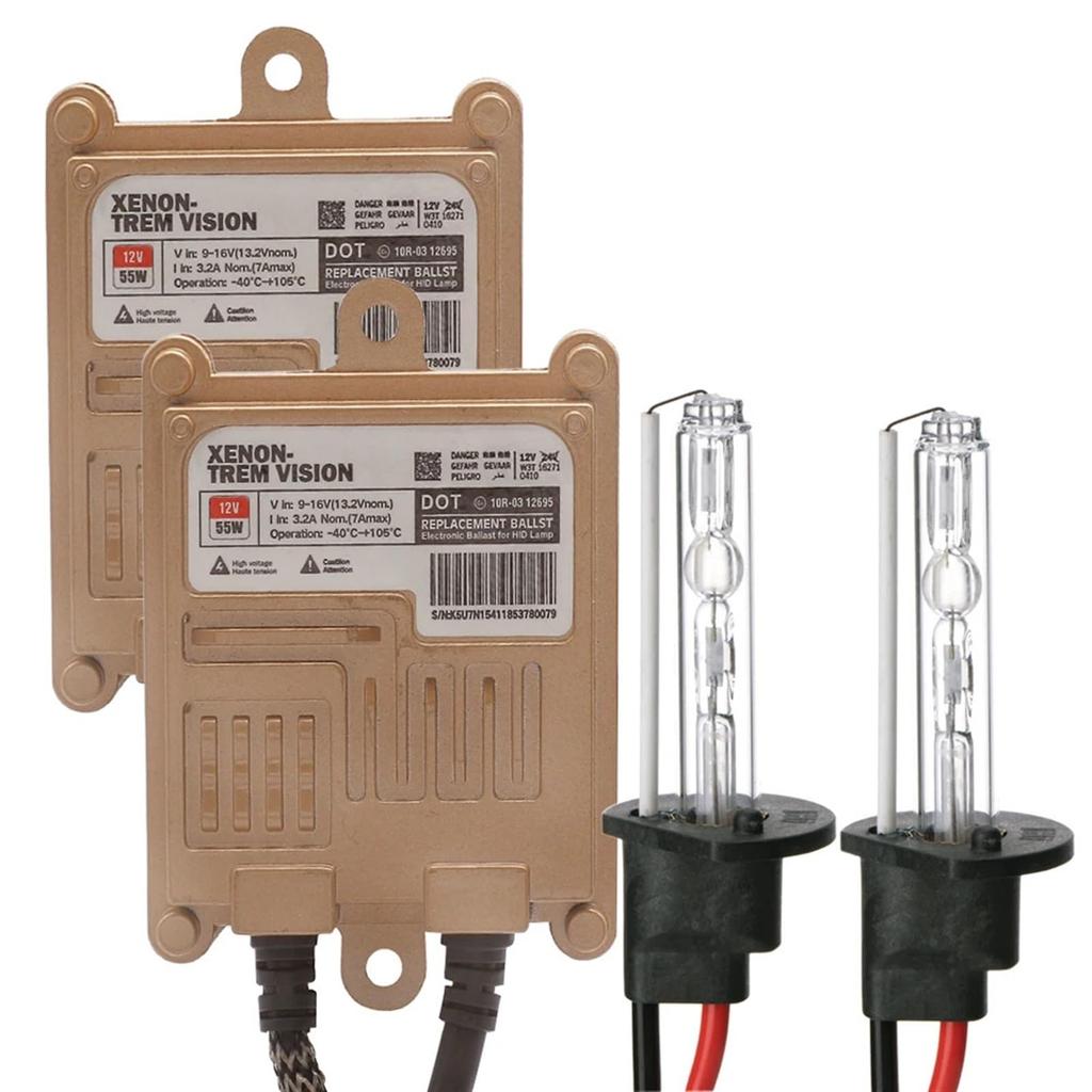 Ruehalf H1 H3 H7 H8 H11 9005 HB3 9006 HB4 881 H27 D2H Car