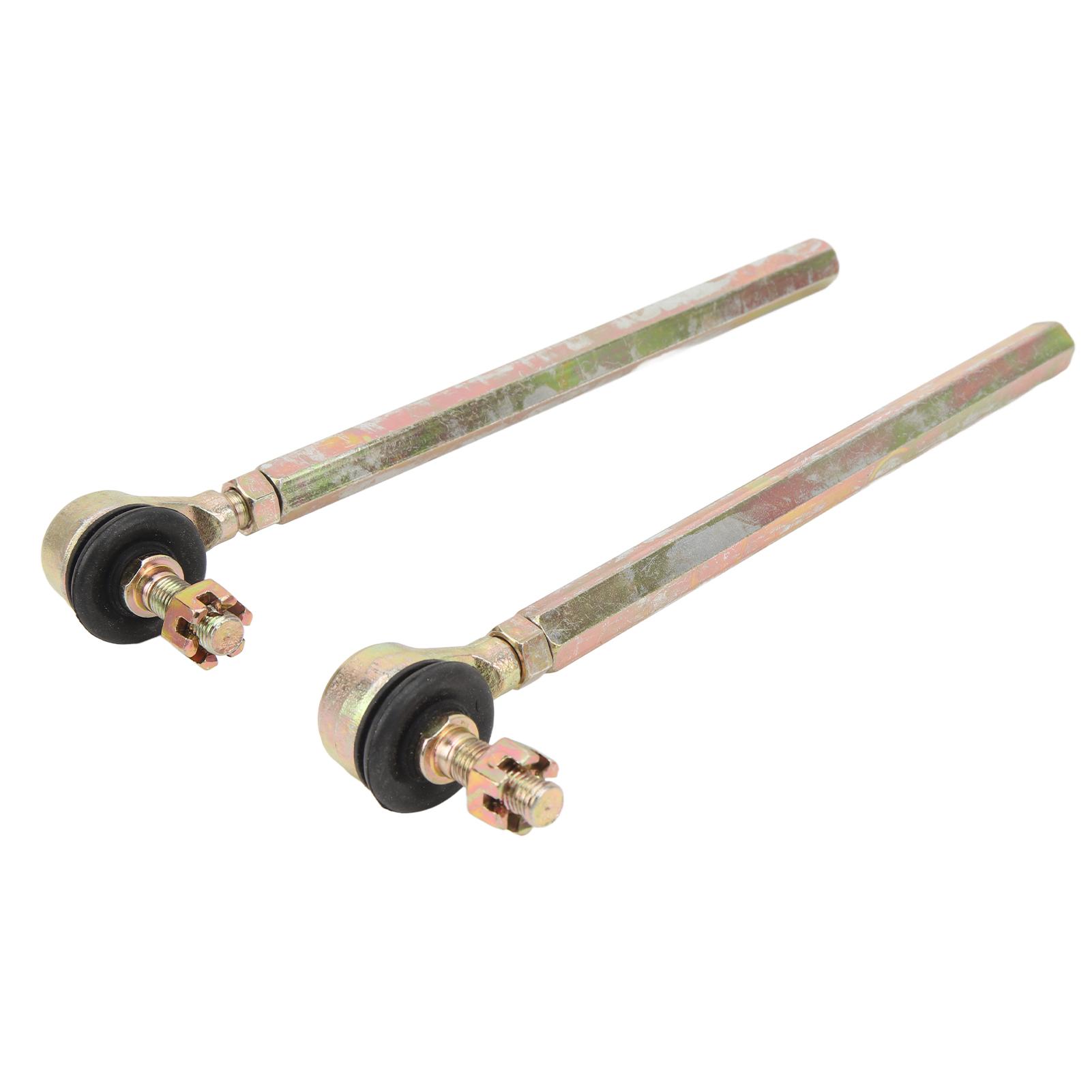 

2 ШТ M10 10 мм Шаровой шарнир рулевой тяги Кованый из стального сплава Подходит для мини-квадроцикла ATV 110 куб.см 125 куб.см 150 куб.см 200 куб.см