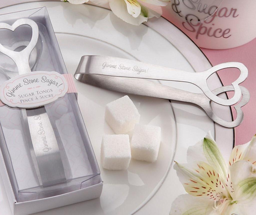 Stainless Steel Sugar Tongs Serving Tools Heart Shaped Tongs Unique And Lovely For Wedding Party Steel Sugar Clip Safe And Reliable Suitable For