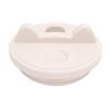 Water Cup Lid Cat Ear Shape Phone Holder Silicone Spill Proof Cover for 40oz Tumbler Cup Skin Color