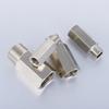 Copper Nickel Plated One-way Check Valve 1/8"1/4"3/8"1/2" Male Female Thread Water Air Gas Oil Hexagonal Non Return Check Valve