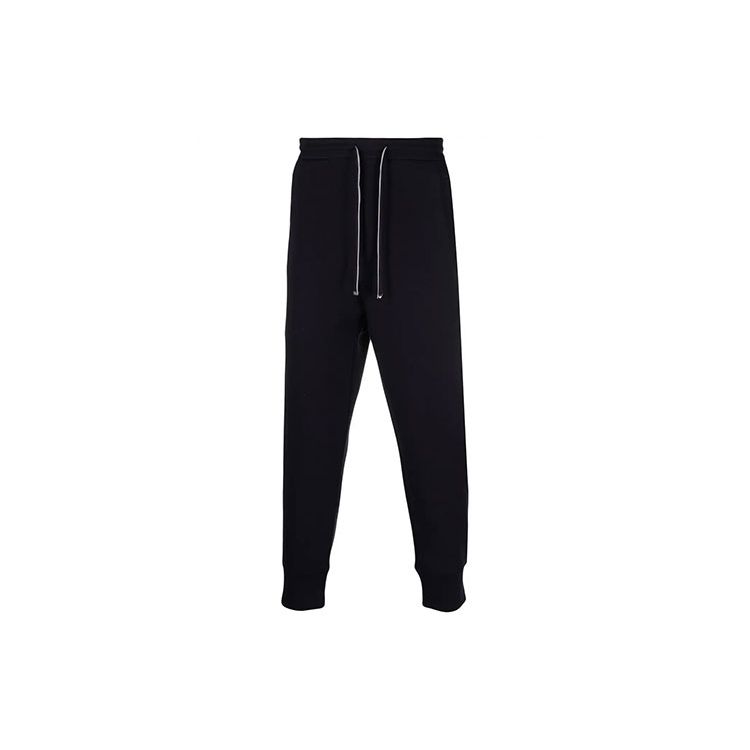 Emporio Armani Однотонные зауженные манжеты Вязаные джоггеры Мужские брюки Темно-синий 8N1P921JHSZ0920 M