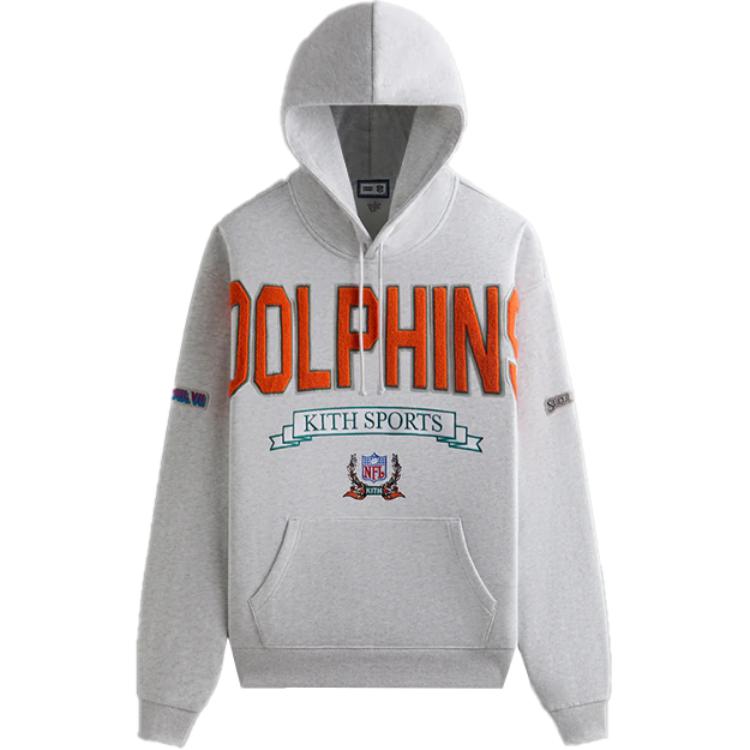 KITH &  47 For The NFL Dolphins Nelson Hoodie KHM032679-002 L