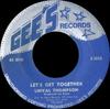 7inch Record LINVAL THOMPSON  Lets Get Together  Jah Jah A De NONE Gees Records US Reggae Ska  Dub Used
