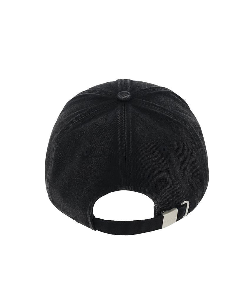Nonpaundeu Washed Buffering Sun Ball Cap [Washed Black]
