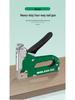 Manual Steel Nail & Staple Gun for Wire Slotting & Woodworking