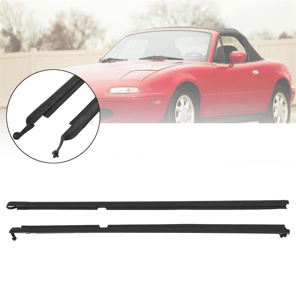 Dichtungsleisten Türscheibe Fenster Links und Rechts Set Für Mazda Miata Mx5 NA01-58-810F NA01-59-810F