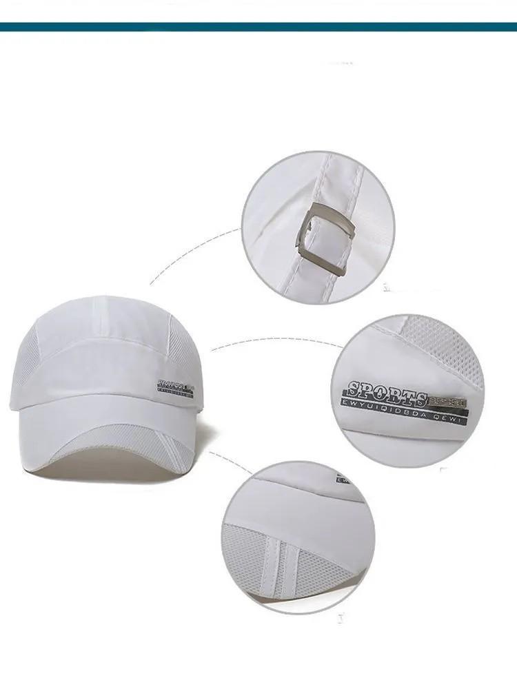 Mesh Breathable Baseball Cap Outdoor Leisure Sun Hat  Cap