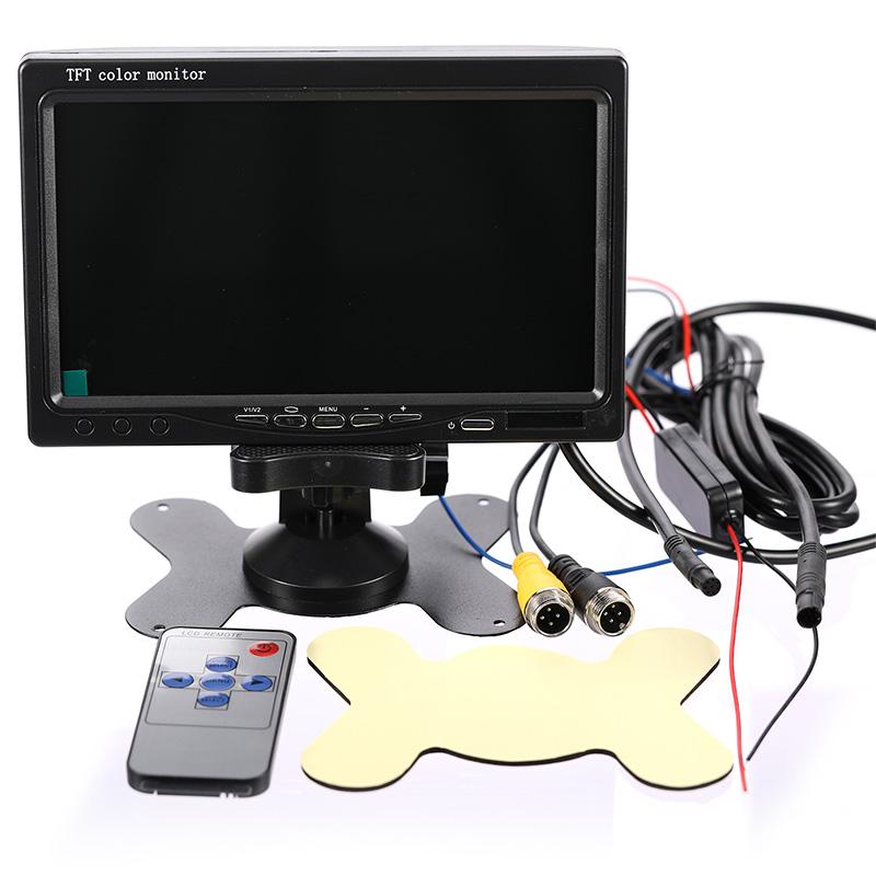 7 Inch TFT Car LCD Display with DVD Player Compatible