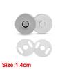 nvisible Magnetic Buckle Fasteners for Handbags and Luggage Accessories