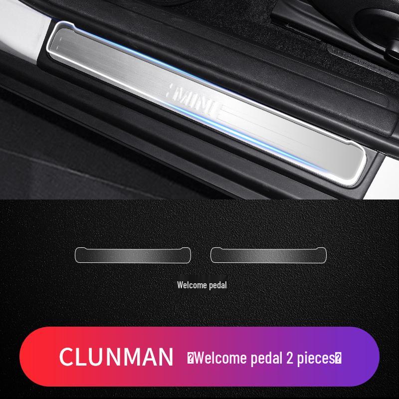 

BMW MINI Welcome Pedal Film for COOPER, CLUBMAN, and COUNTRYMAN – Special TPU Film See Description for Size