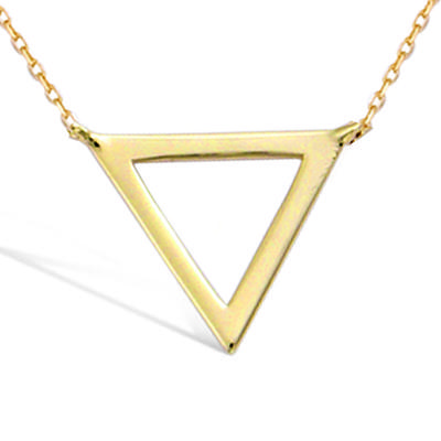 [R7134] - Gold Plated 'Cléopatra' Necklace - 20x20 Mm
