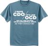 Funny Saying OCD Mens T-shirt Graphic Tee Gifts for Men English Teacher Tee