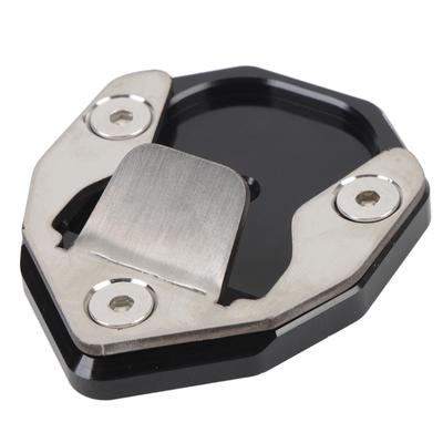 Motorcycle Kickstand Pad Aluminum Alloy Motorcycle Kickstand Foot Side Stand Extension Plate for Himalayan SCRAM 411