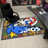 Sonic Printed Carpet, Rug for Office Chair Living Room Bedroom Kitchen Room Decor Gifts.