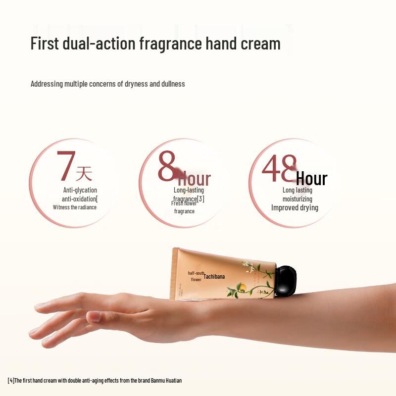 Ban Mu Hua Tian Essential Oil Fragrance Hand Cream 3-Pack