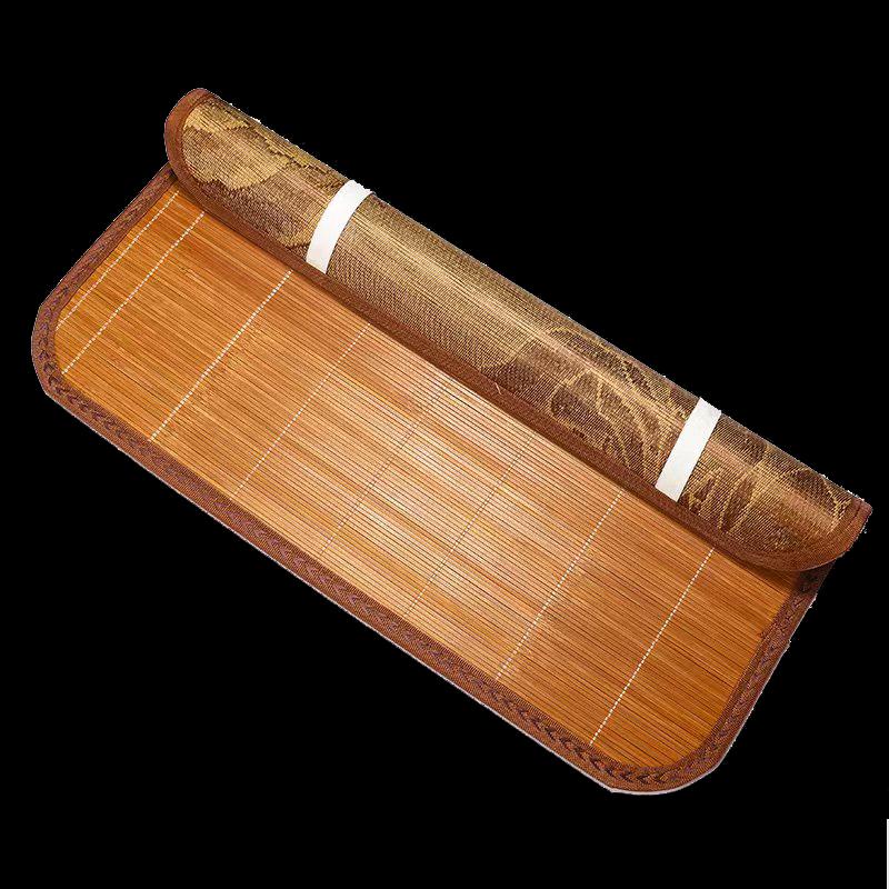 Carbonized Bamboo Cooling Mat & Pillow Set for Students - Smooth & Burr-Free