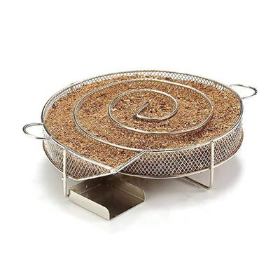 1Pc Rauch Generator Grill Rauch Rack Kalt Edelstahl Grill Net Außen Rauchen BBQ Werkzeug Zubehör