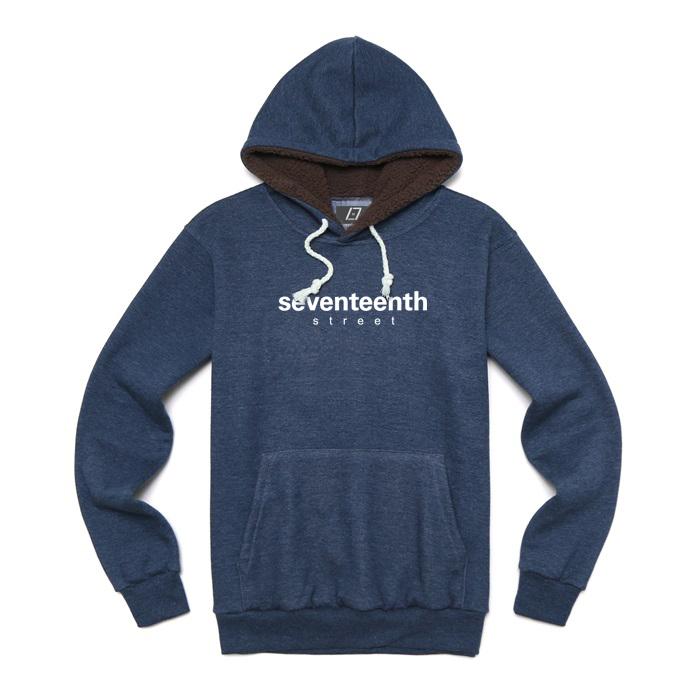 Seventeens Basic Fleece Hoodie Blue M