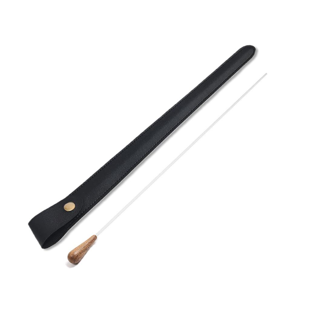 Conductor's Baton Case, Music Conductor's Baton Storage Cover, Holds 38cm Baton, Acidwood Color