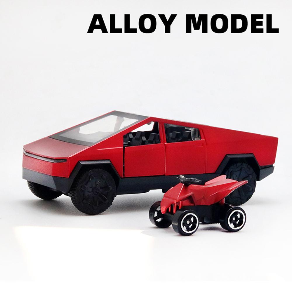 1:36 Collection Truck Alloy Simulation Toy Car Metal Model Diecasts Vehicles Pickup Car Decoration Kid Boys Toys Christmas Gifts