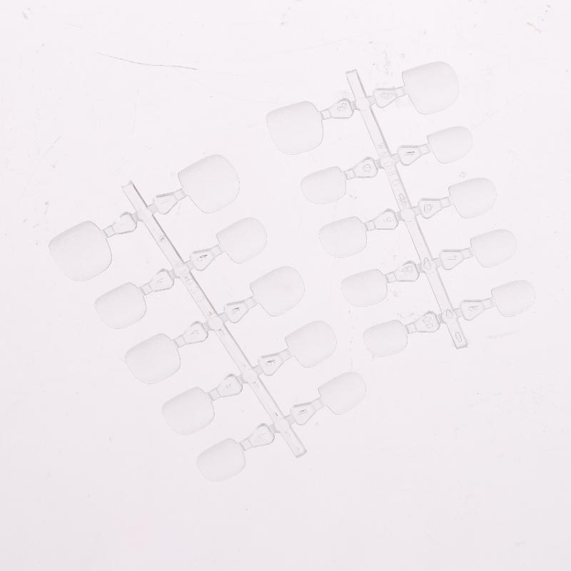 100Pcs Kids False Nails Press On Nails Coffin Artificial Nails Clear Fake Nail Tips For Extension Manicure Tool