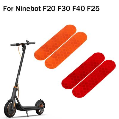Links Rechts Vorderrad Reflektierender Aufkleber Für Ninebot F20 F30 F40 F25 Elektroroller Wasserdicht Warnung Sicherheitsaufkleber Teile