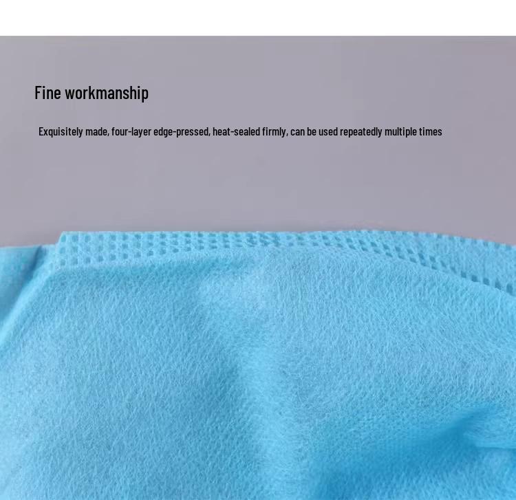 Verdickte Vlies-Einweg-Überschuhe - Atmungsaktiv, Staubdicht, Verschleißfest für Schüler & Erwachsene