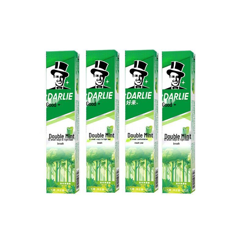 Darlie Double Mint Toothpaste 4-Pack