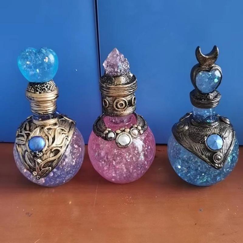 Magische Trankflasche Dekoration Schmuckstück Haus Garten Design Harz Handwerk Tarotkarte Magischer Stil Heimdekoration Geschenk