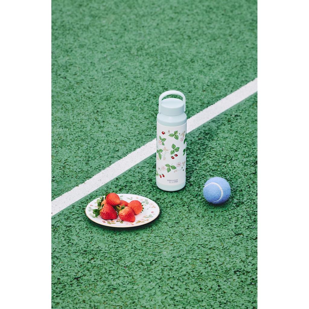 Wedgwood Wild Strawberry Insulated Water 1078322 [Officially Imported] Thermos, 500ml, Bottle,