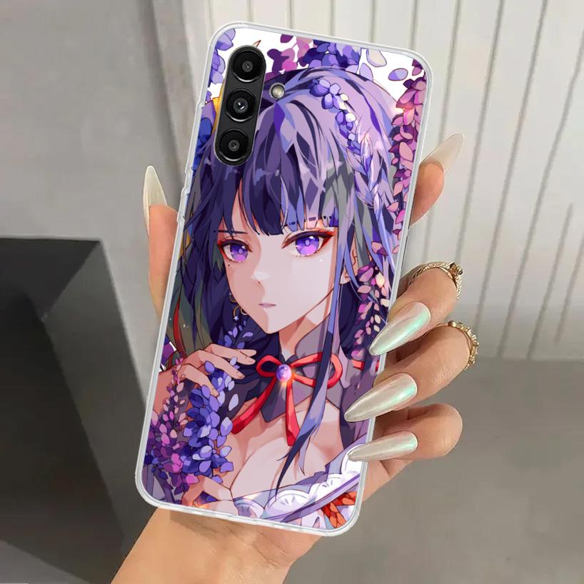 

Genshin Impact Raiden Shogun Baal Phone Case for Samsung Galaxy A16 A26 A36 A56 A15 A25 A35 A55 A14 A24 A34 A54 A13 A23 A33 A53 Samsung A56