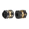 4Pcs Brass Wheels Hex Hub Extenders 7mm with Nuts for 1/24 RC Crawler SCX24 Bronco C10 Gladiator AX24 Upgrade Parts