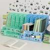 Multifunctional Bookshelf Folder Storage Box With Pen Holder Simple File Racks Book Stand Office Organize Desktop Rack Organizer