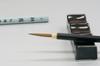 Koumeido Calligraphy Fine Small Kana Brush Kumano Weasel High Fine Excellent Elasticity and Made In Ideal for Copying Ancient Kana Calligraphy Brush,