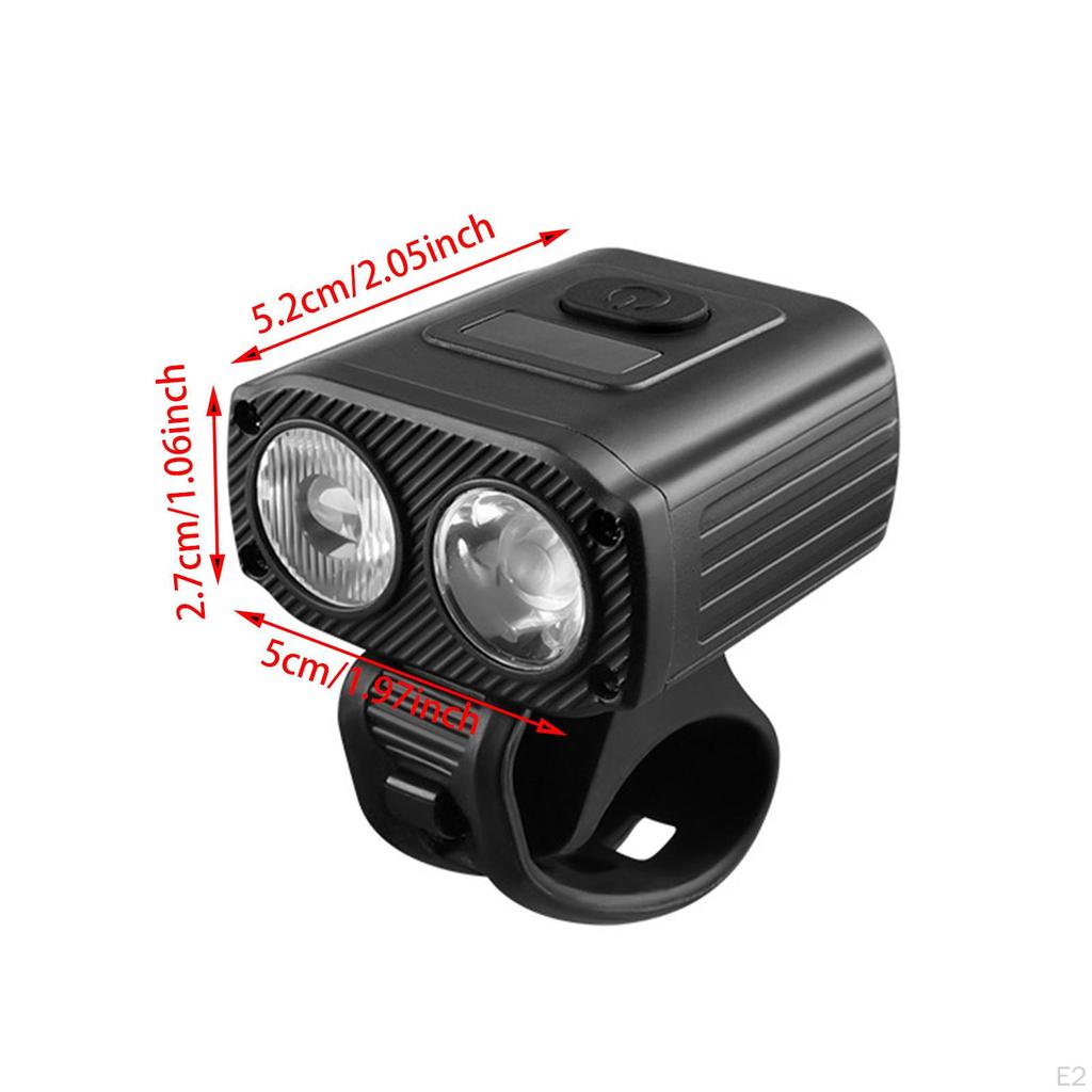Bike Light Headlight 1200 mAh 5 Lighting Mode Modified Accessories Universal Cycling Headlamp