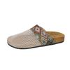 New Style Thick-soled Flat-front Slip-on Women's Shoes with Open Design for Casual Wear Devotion