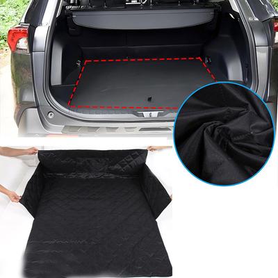 For Toyota RAV4 2015- Trunk Mat Tarpaulin Waterproof Oxford Cloth Dog Cat Back Seat Covers Car Protection Blanket